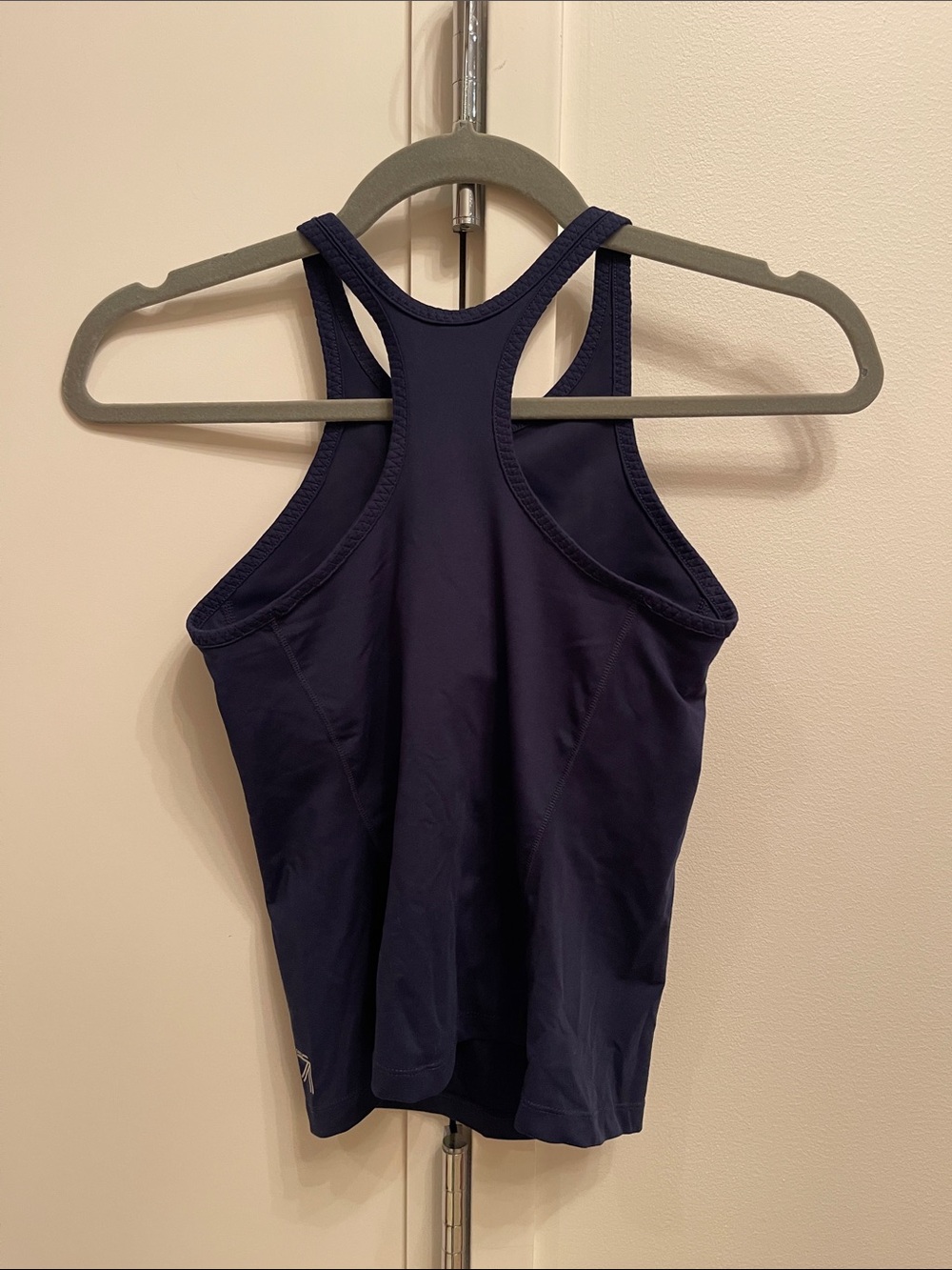 New Balance Dark Navy Racerback Performance Tank - Picture 4 of 6